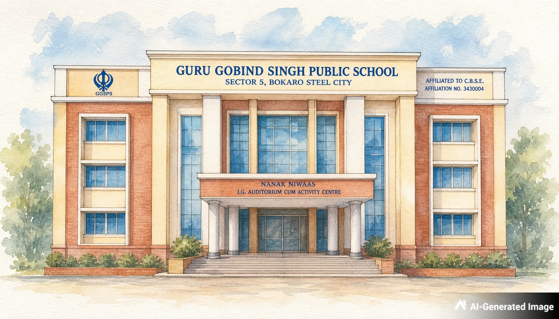 P V Krishna Rao Memorial Kumar E.m School image